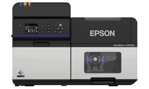 Epson C8000e color label printer