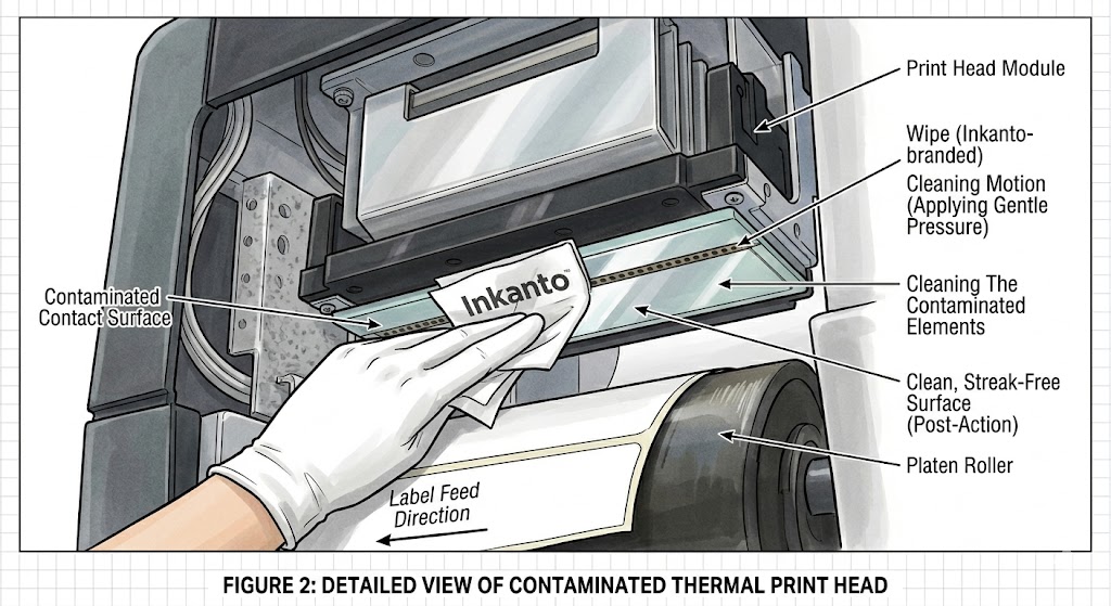 Cleaning Thermal Print Head